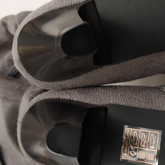 Women's Size 42 (US 10) Faux Leather 3 inch heel High Boots - Picture 8 of 9